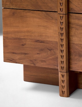 Buró armable Mackenzie de madera acacia