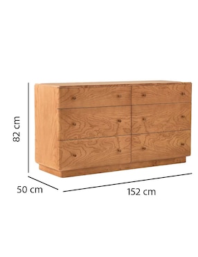 Cómoda Pierce & Ward de madera