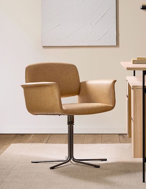 Silla con brazos Nelson de metal