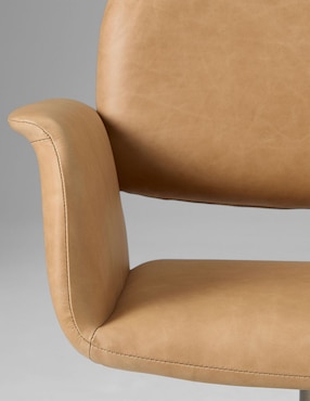 Silla con brazos Nelson de metal