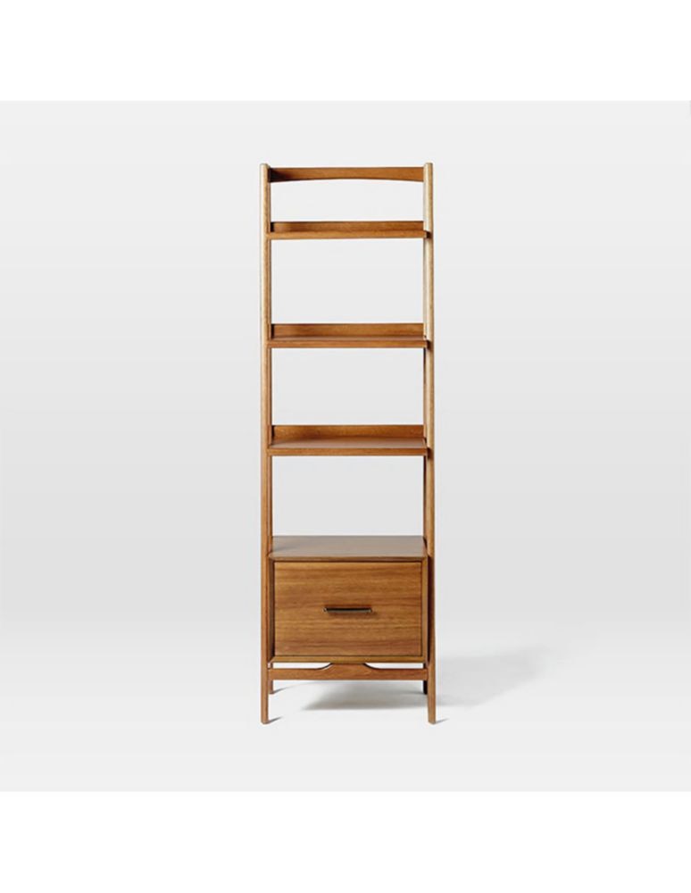 Librero de madera Mid Century 2