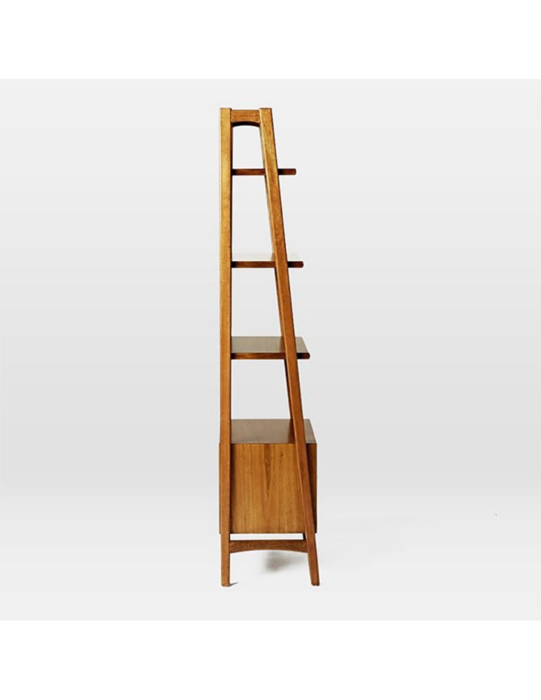 Librero de madera Mid Century 3