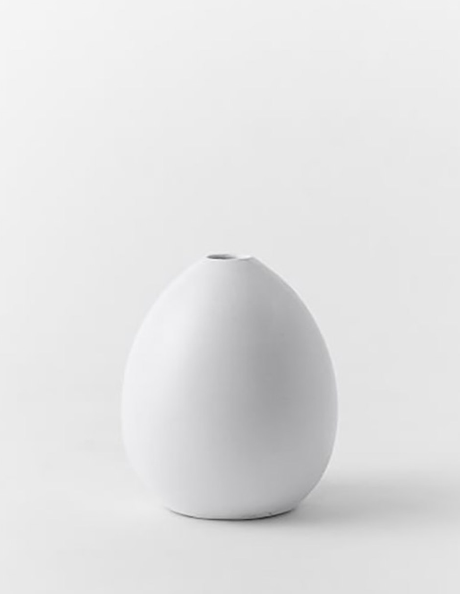 Florero Pure Egg de cerámica 1