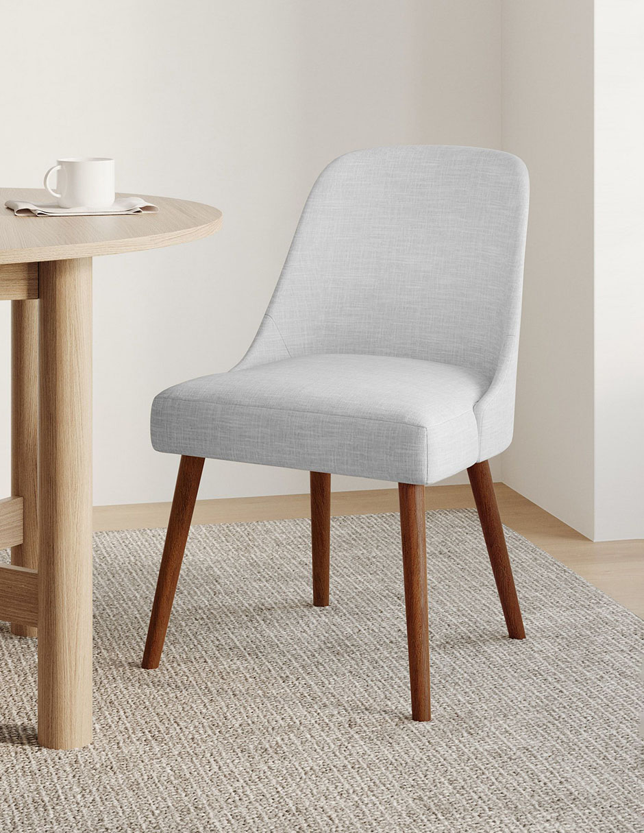 Silla Mid-Century de madera 7