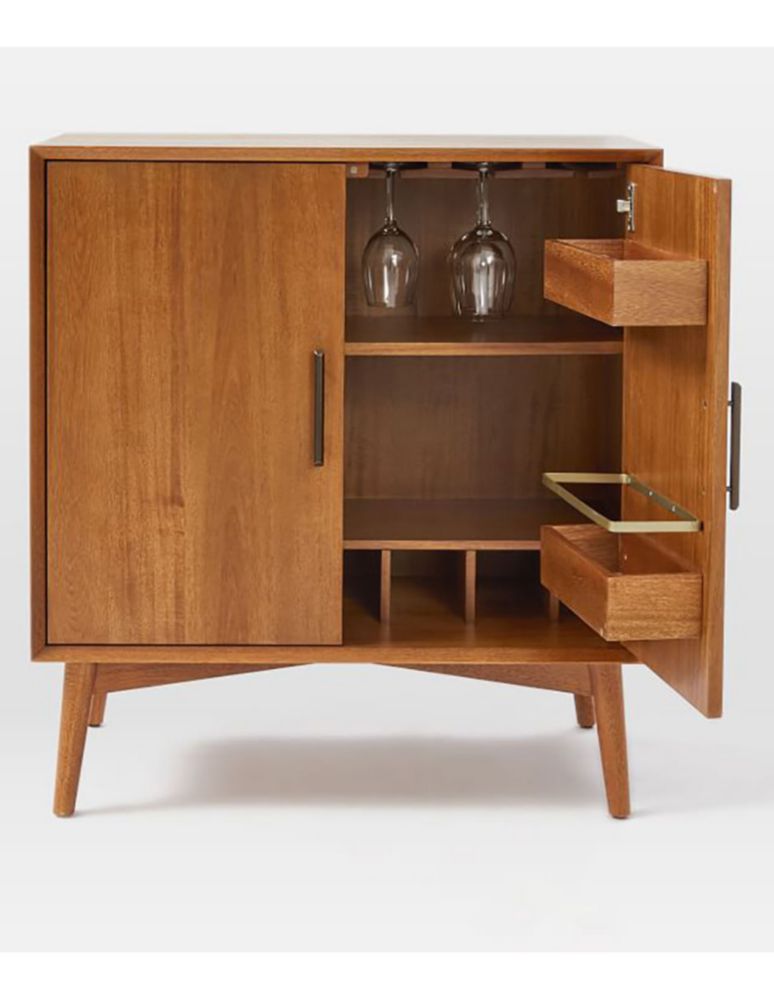 Bar Mid-Century de madera 3