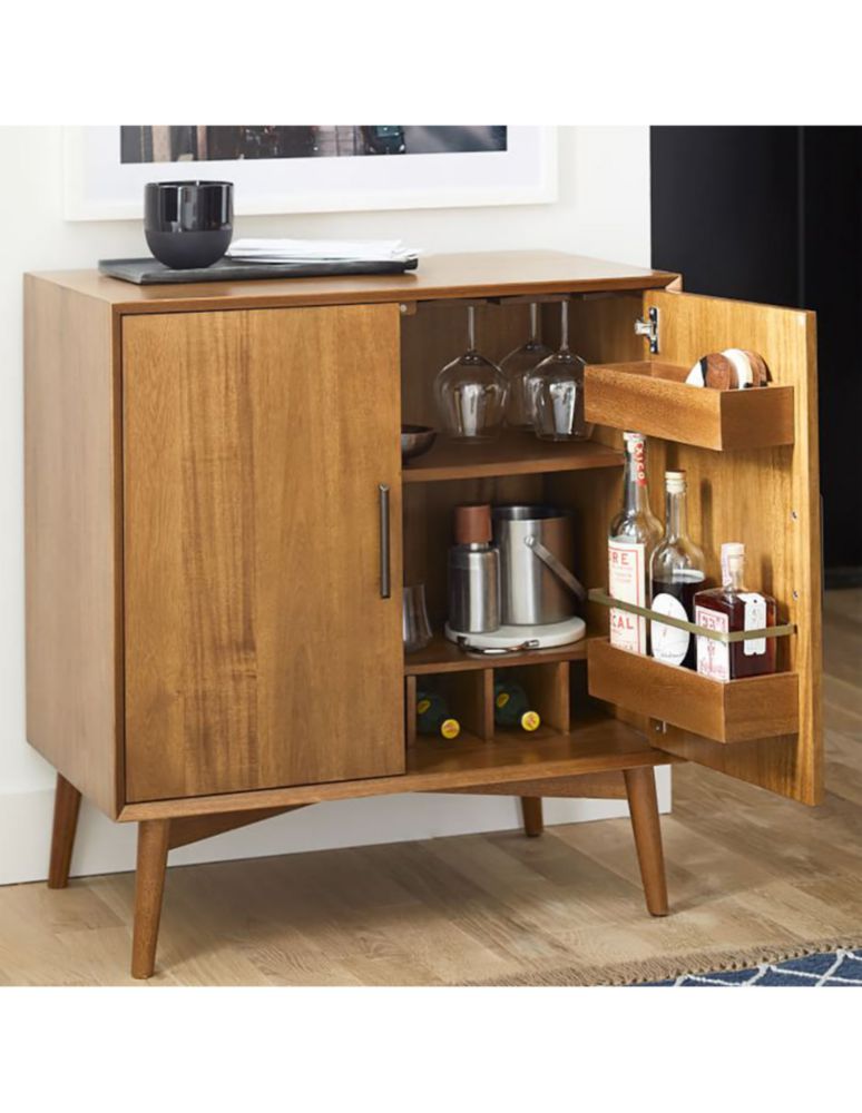 Bar Mid-Century de madera 9
