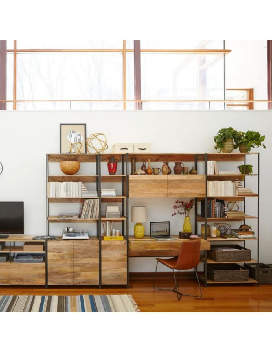Librero Industrial Storage de madera 4