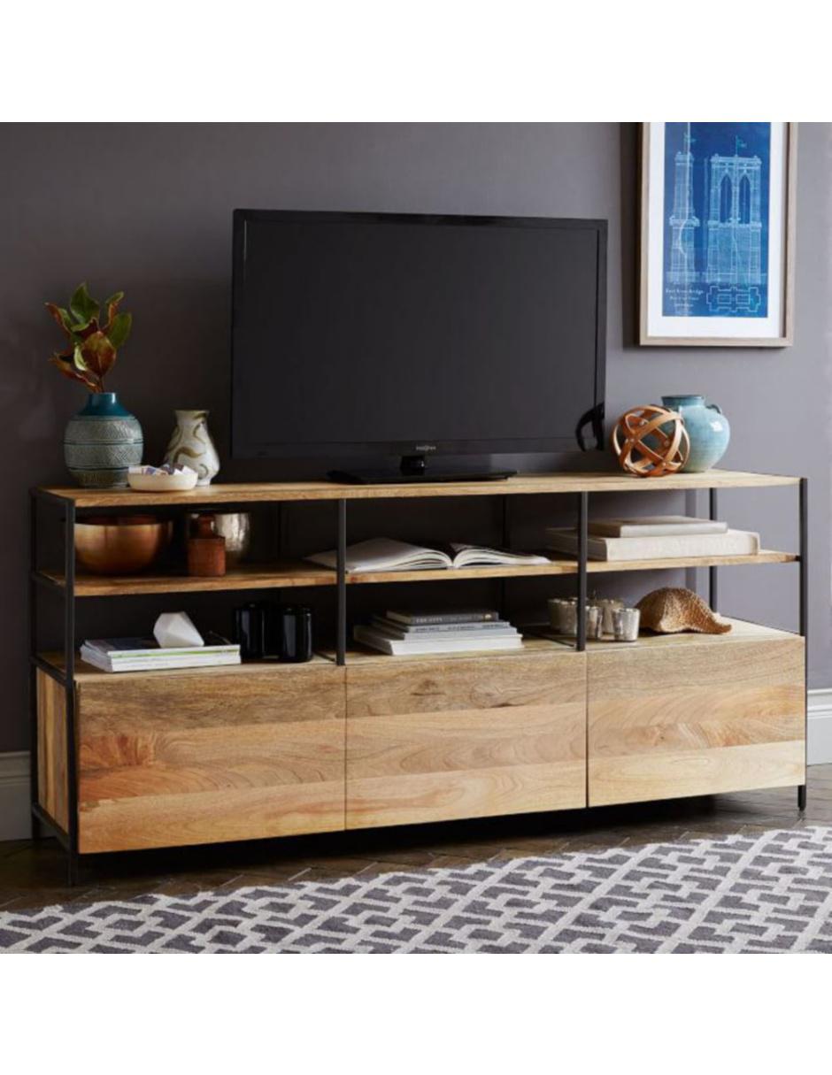 Librero Industrial Storage de madera 9