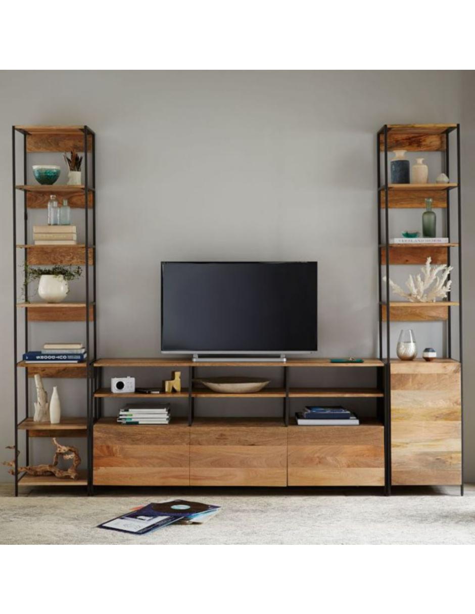 Librero Industrial Storage de madera 10