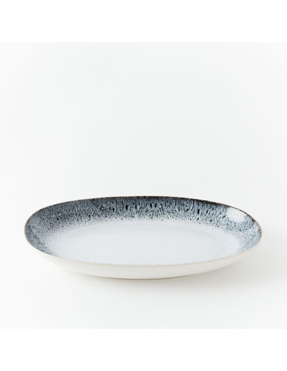 Plato ensalada Reactive Glaze de cerámica 8