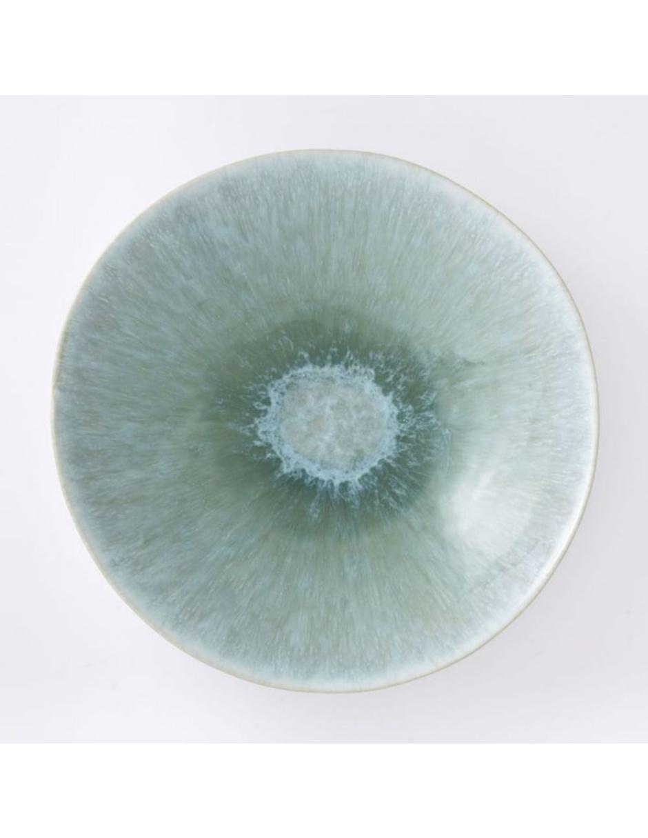 Platón Reactive Glaze Menta de cerámica 6