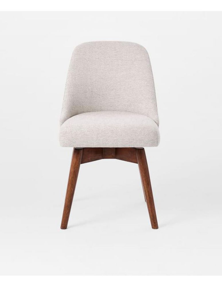 Silla oficina Mid-Century de tela 6