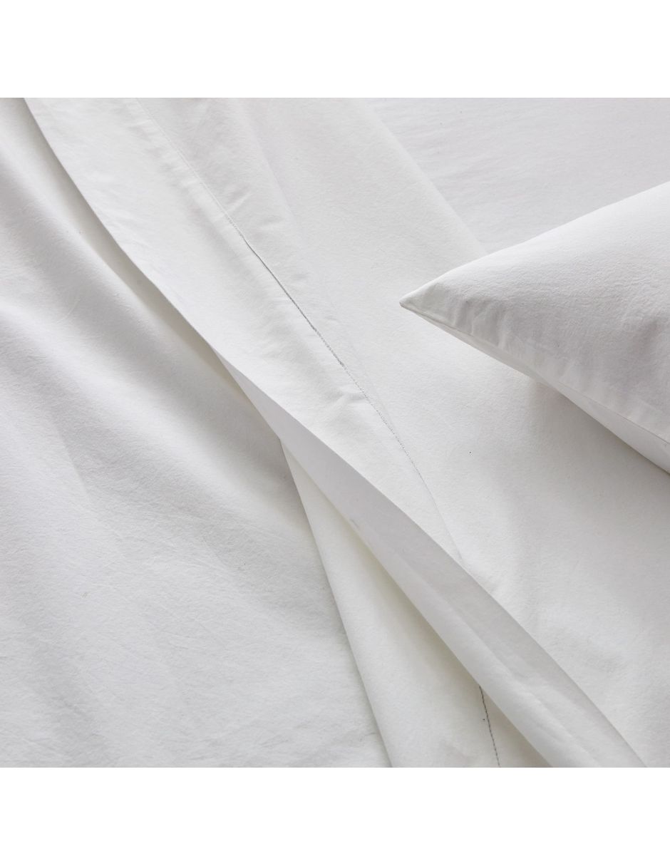 Juego de sábanas de algodón 200 hilos organic washed cotton 3