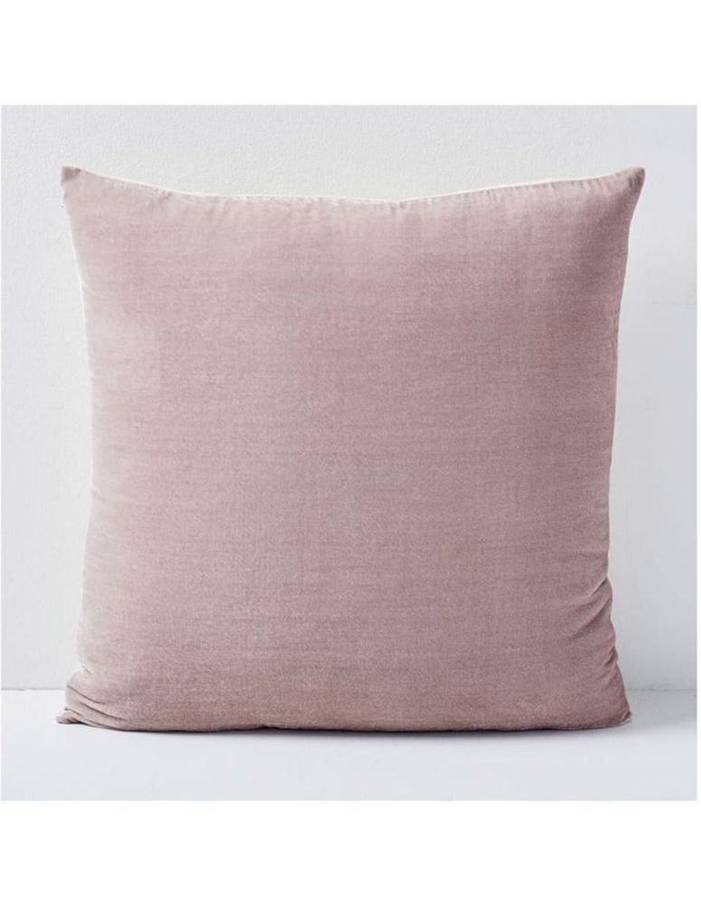 FUNDA COJIN LUSH VLVT 20X20IN BLUSH