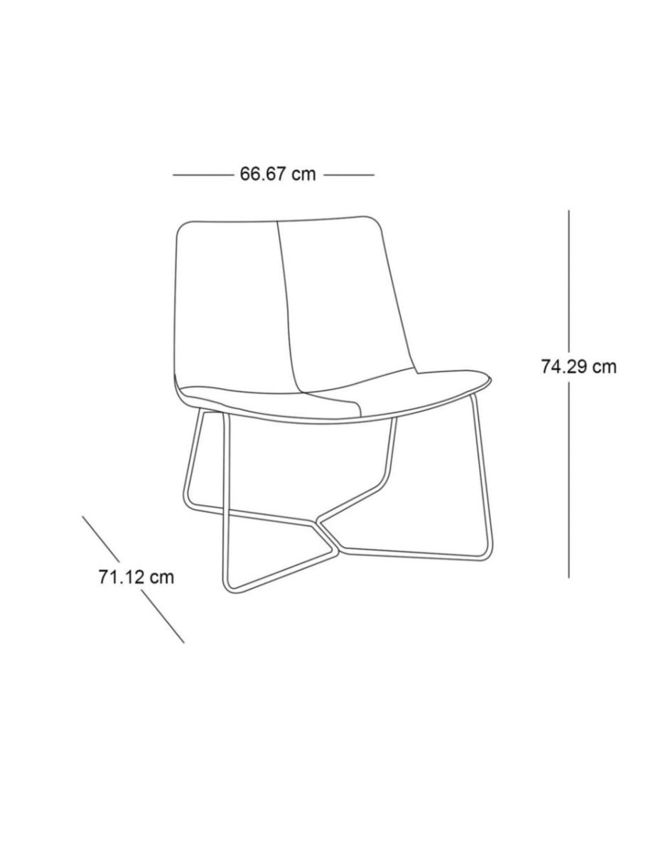 Sillón Slope de piel 10