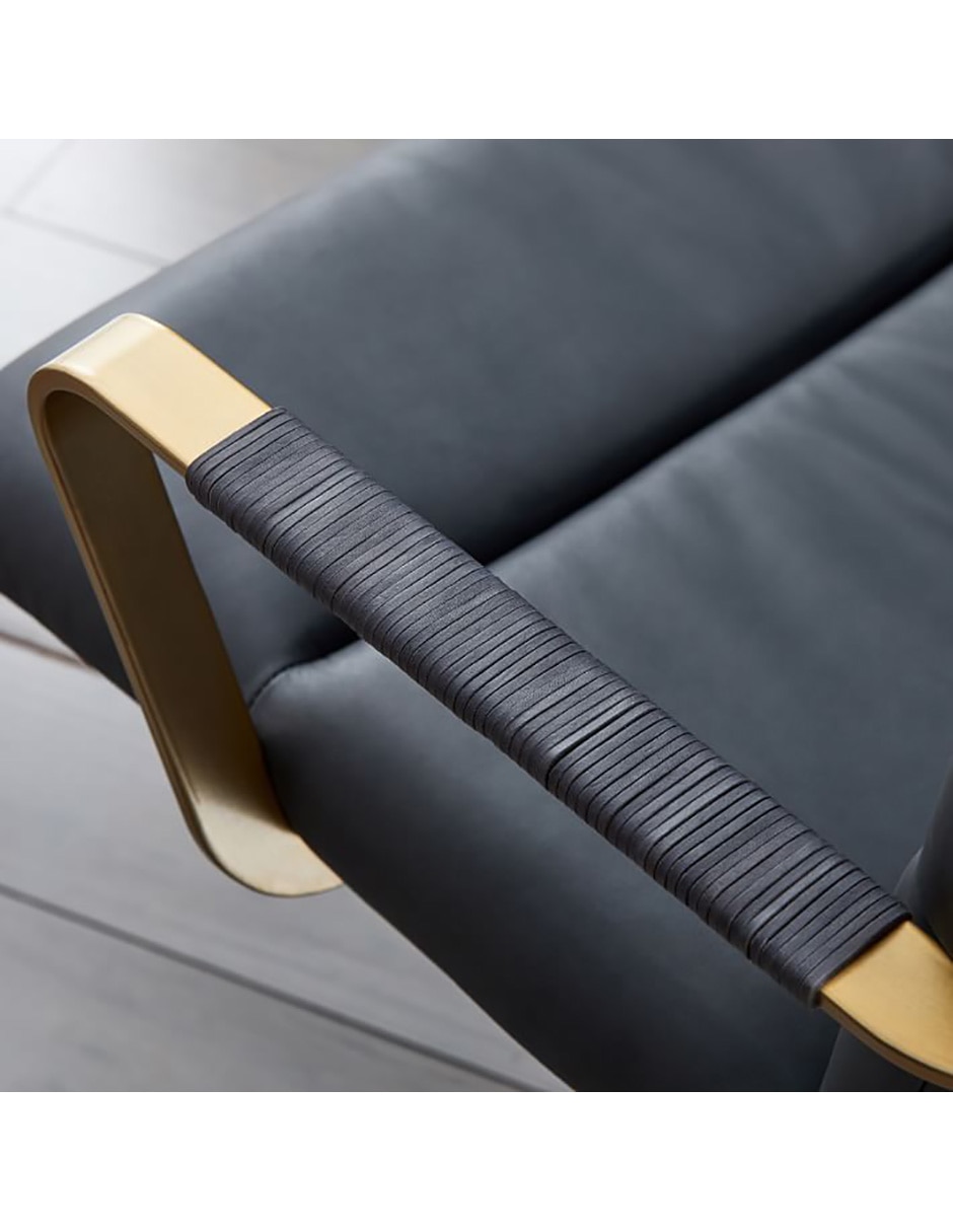 Silla oficina Cooper de piel 6