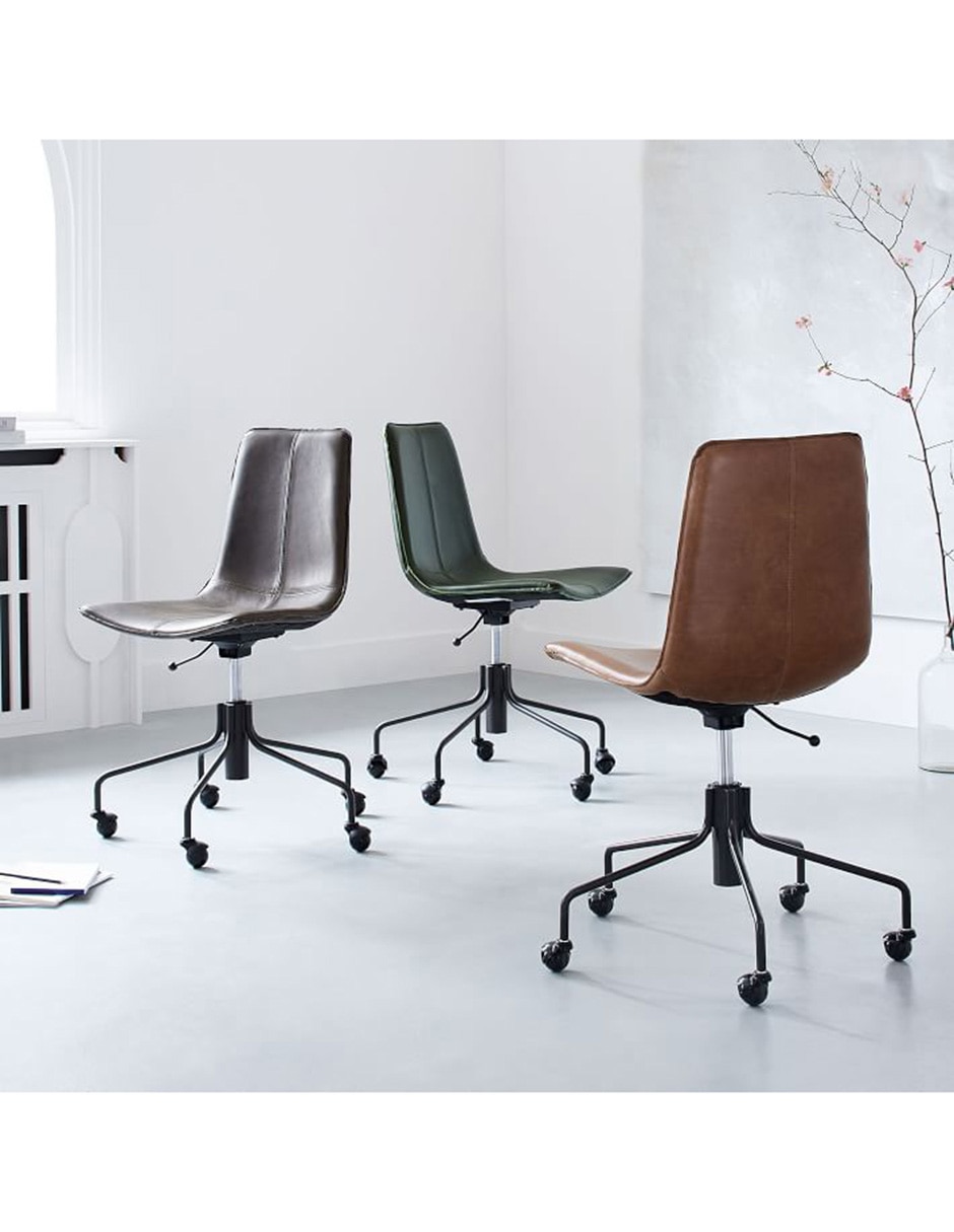 Silla de oficina Slope de piel 8