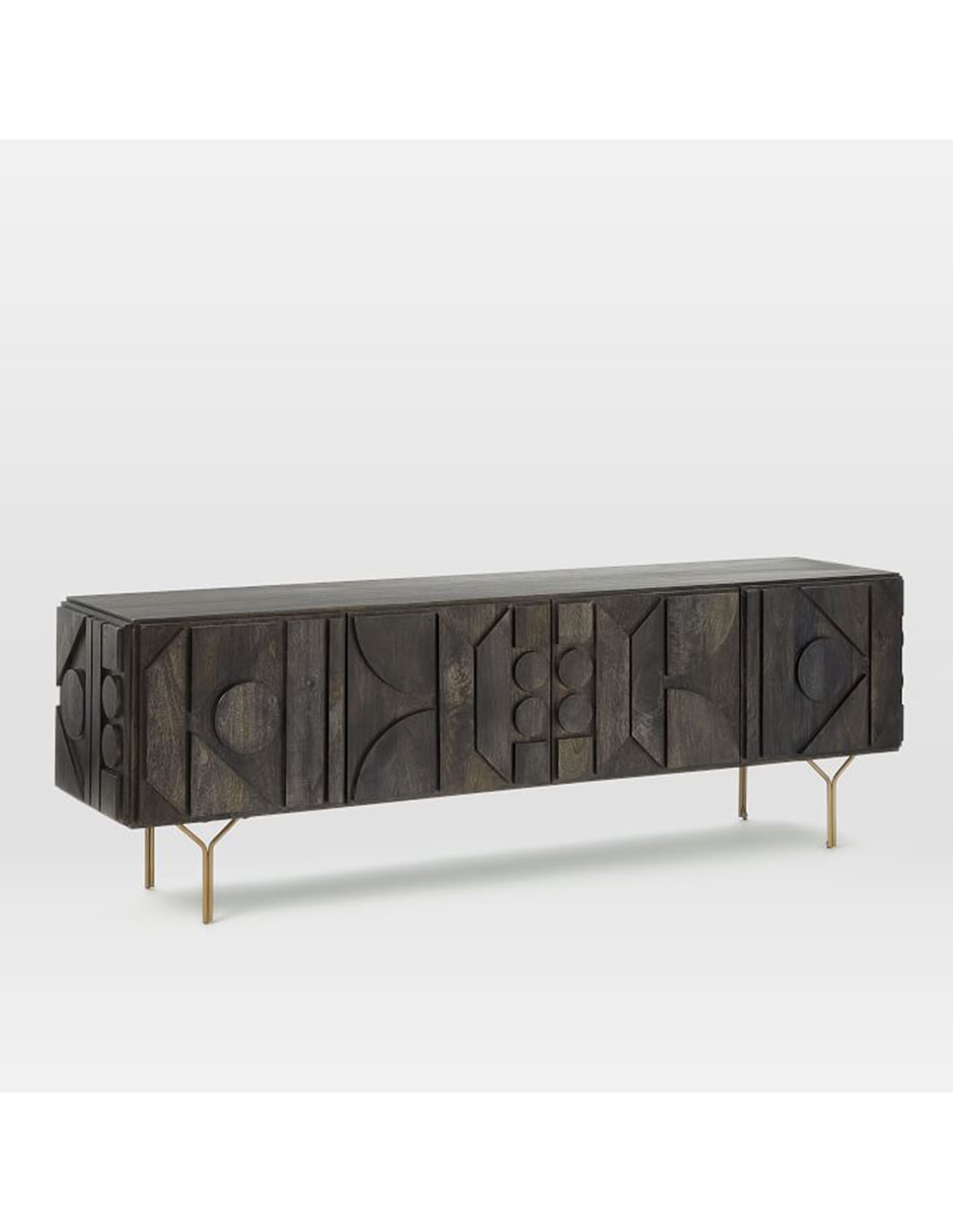 Consola Pictograph de madera