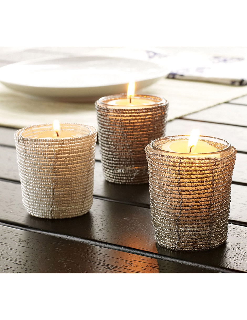 Set vela Votive 12 piezas 2