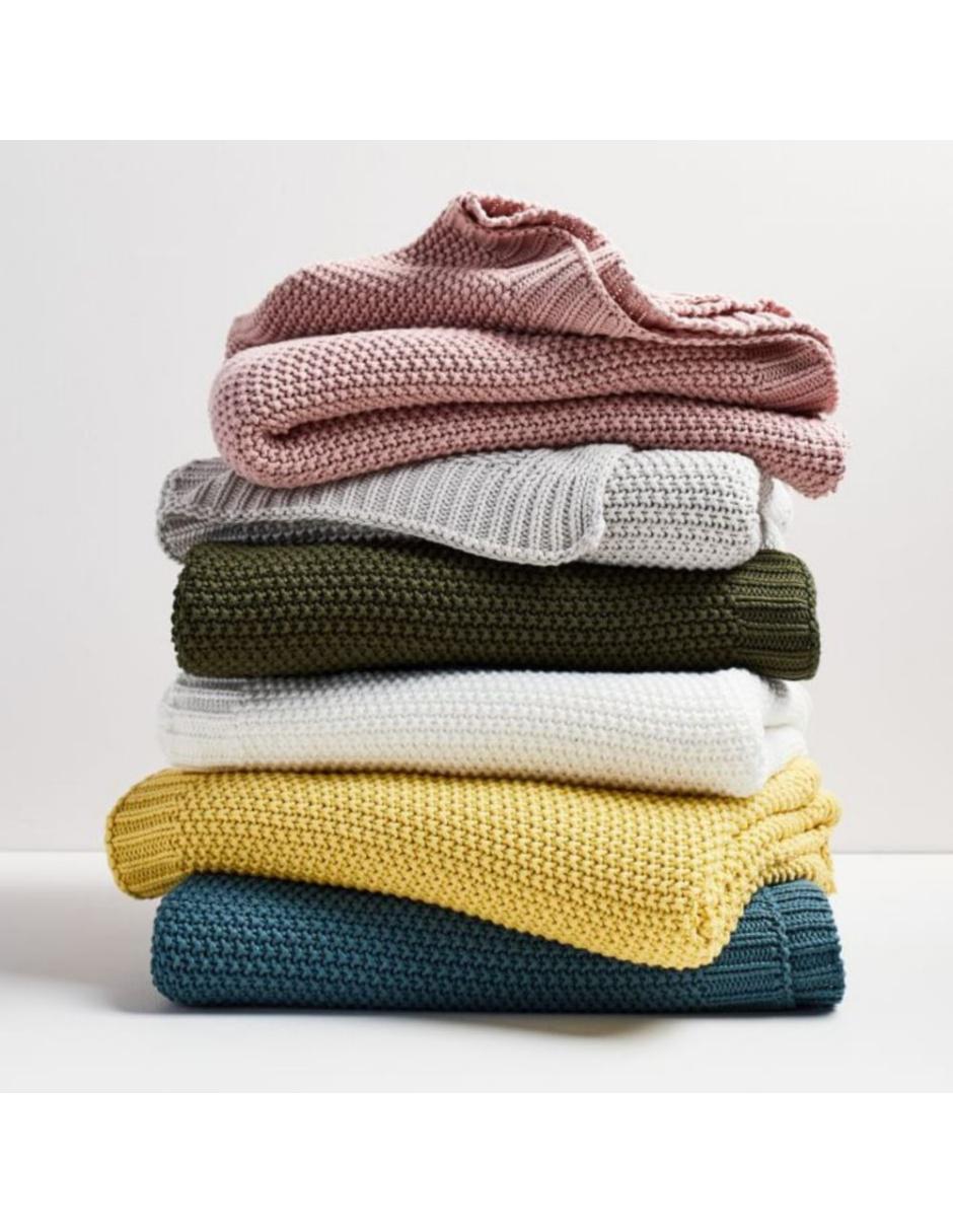 Frazada de tejido semilla Cotton Knit 2