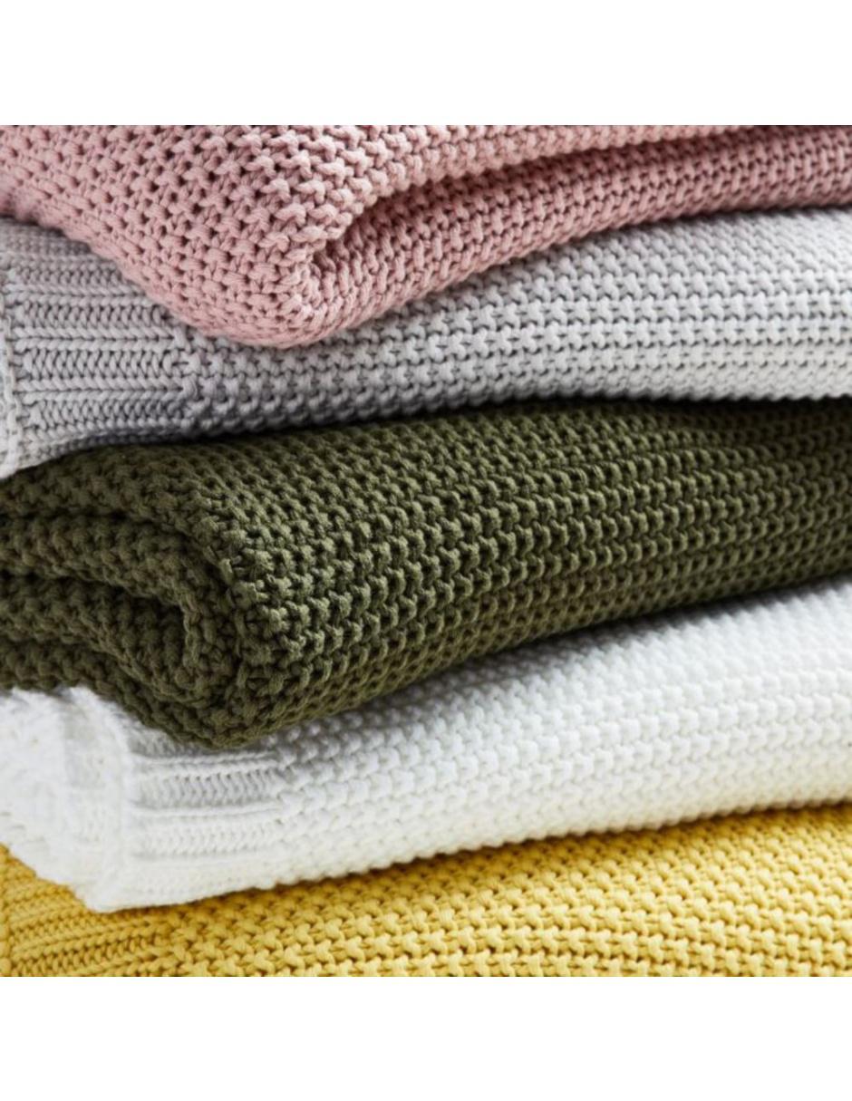 Frazada de tejido semilla Cotton Knit 3
