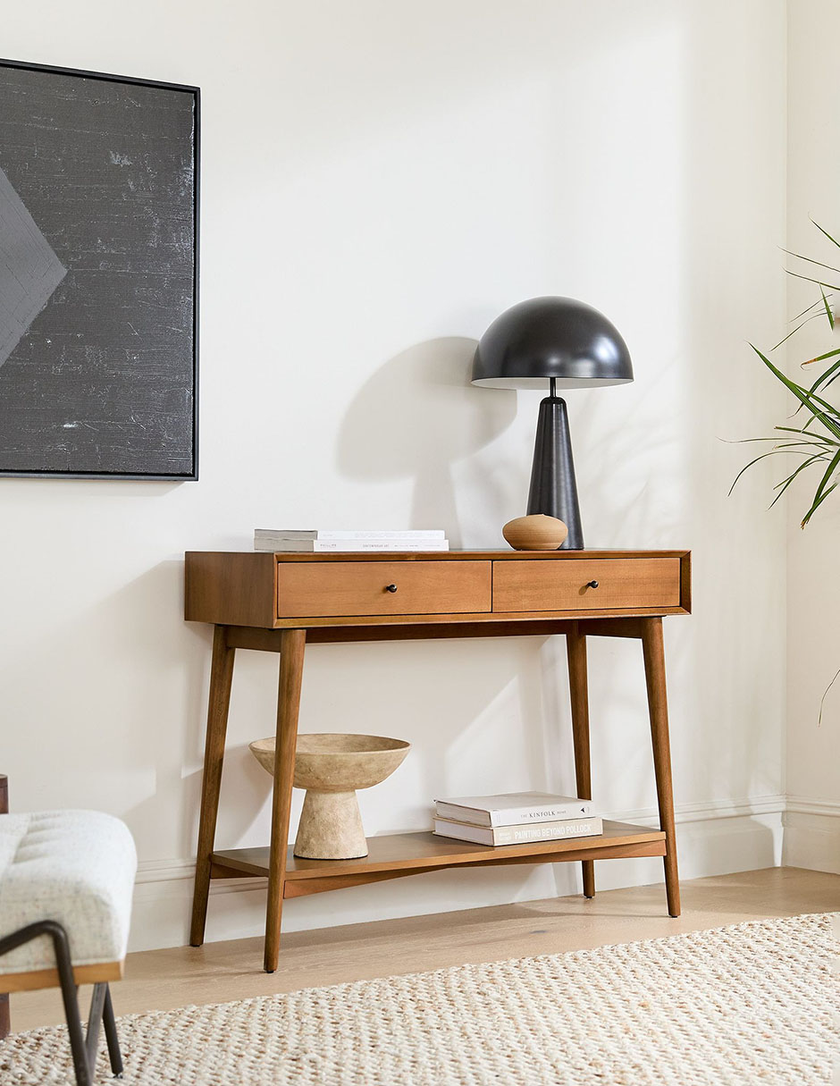 Consola Mid Century de madera 2