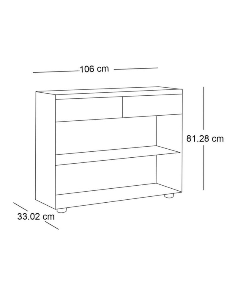 Consola Anton de madera 5