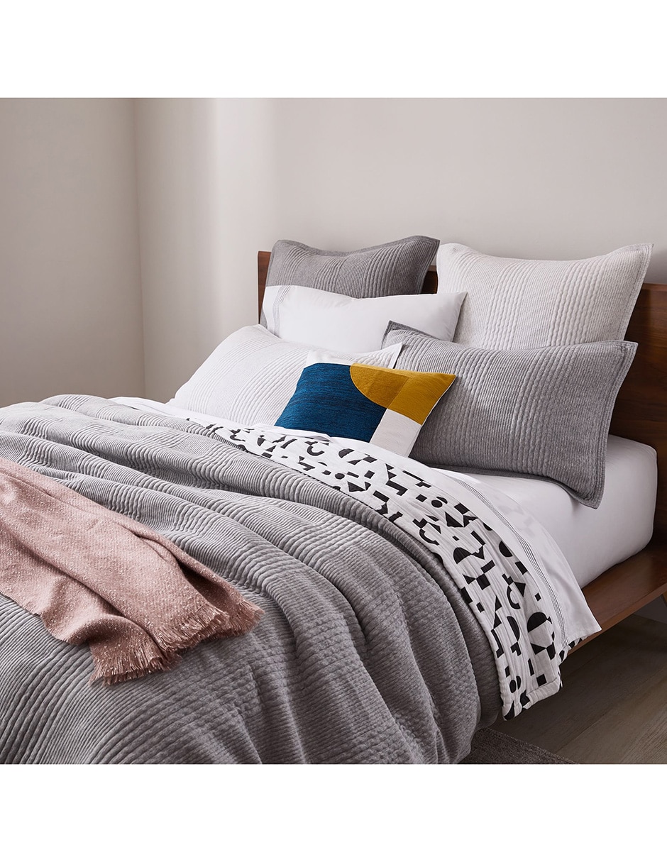 FUNDA DUVET JERSEY LINEAR STD, , GRIS
