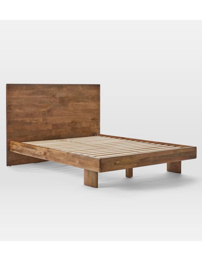 Cama Anton de madera queen size 2