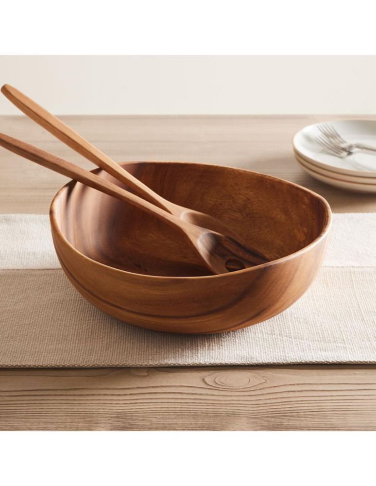 Set de cucharas Organic Shaped para ensalada 3