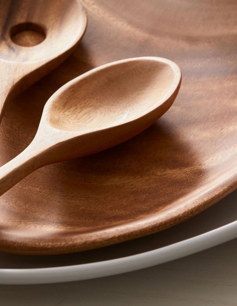Set de cucharas Organic Shaped para ensalada 4