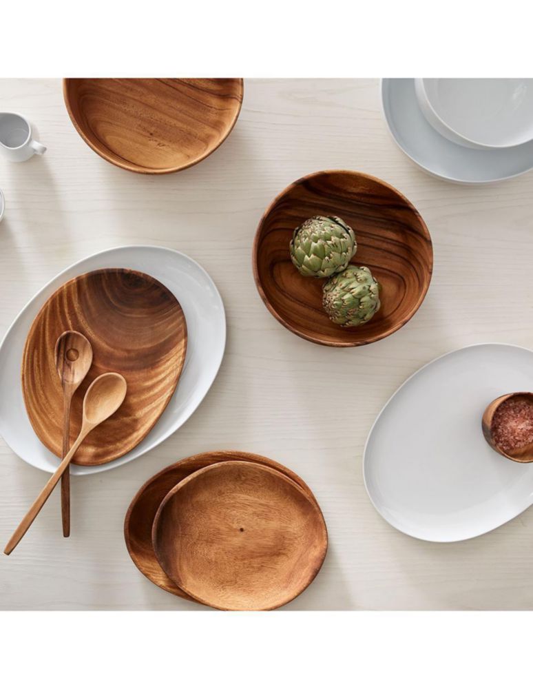 Set de cucharas Organic Shaped para ensalada 5