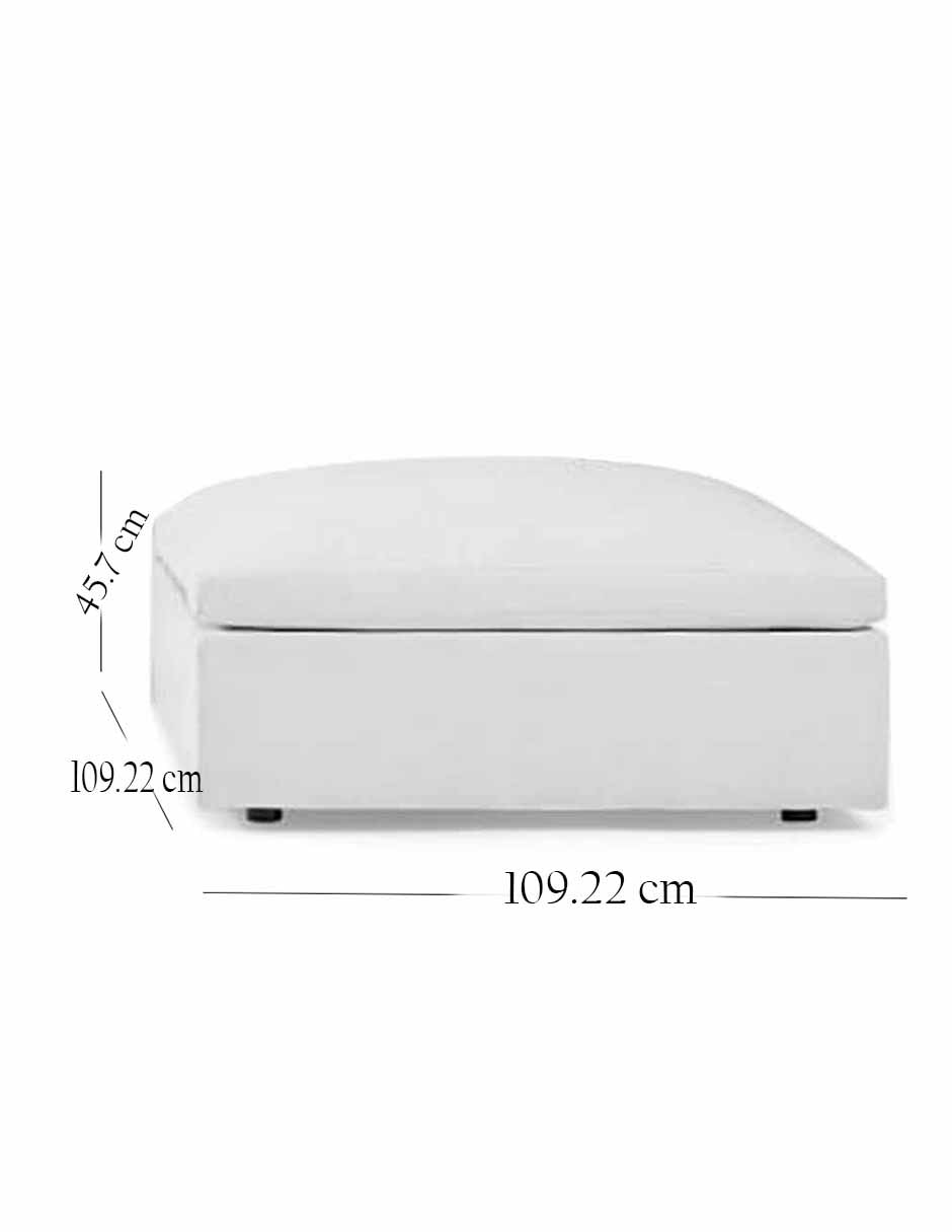 Taburete Harmony de tela 2