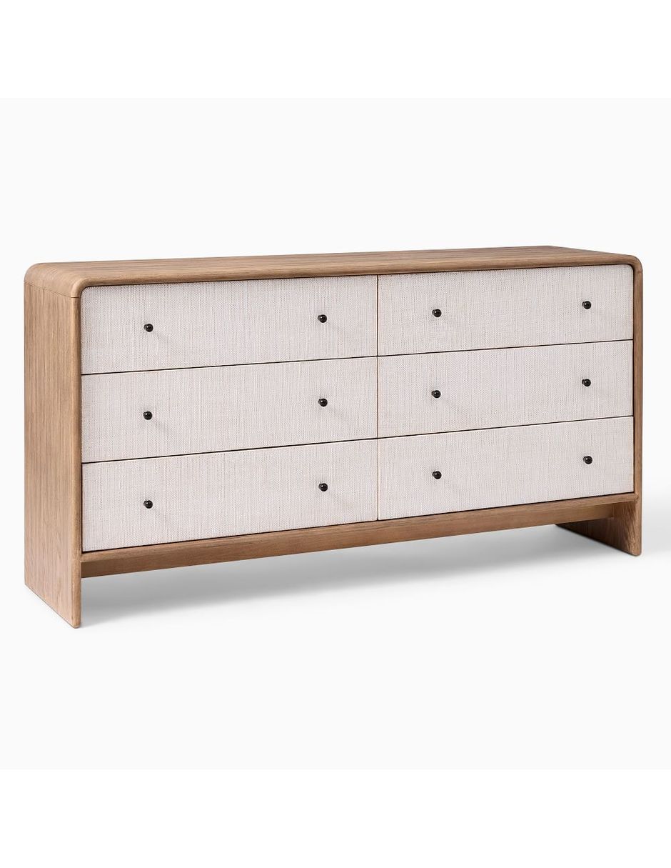 Cómoda Modern Waterfall de madera 1