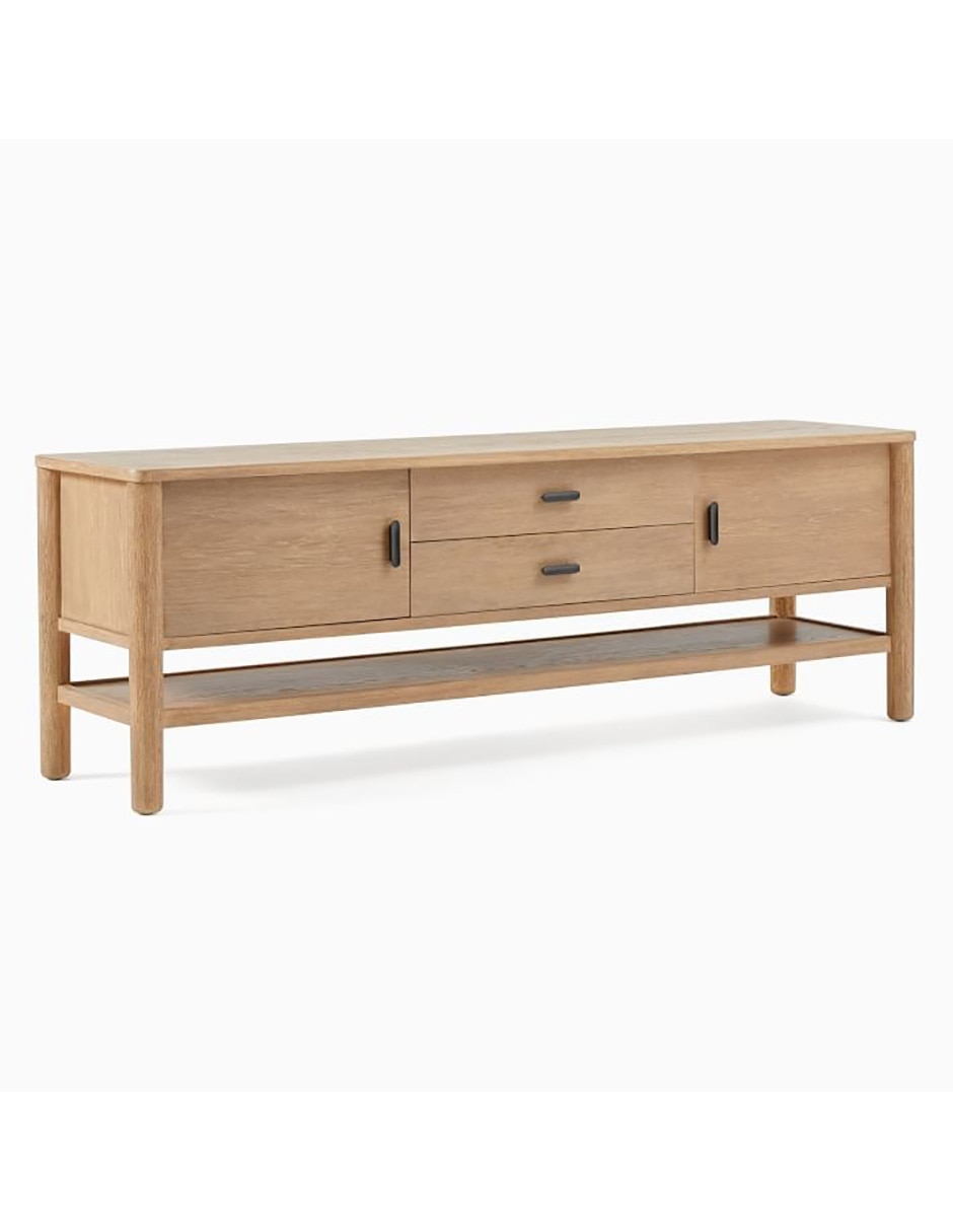 Consola Hargrove de madera Consola Hargrove de madera