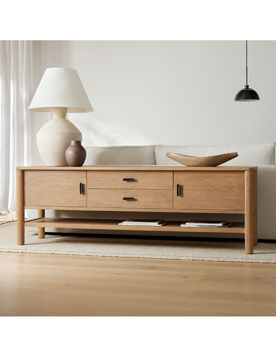 Consola Hargrove de madera 4
