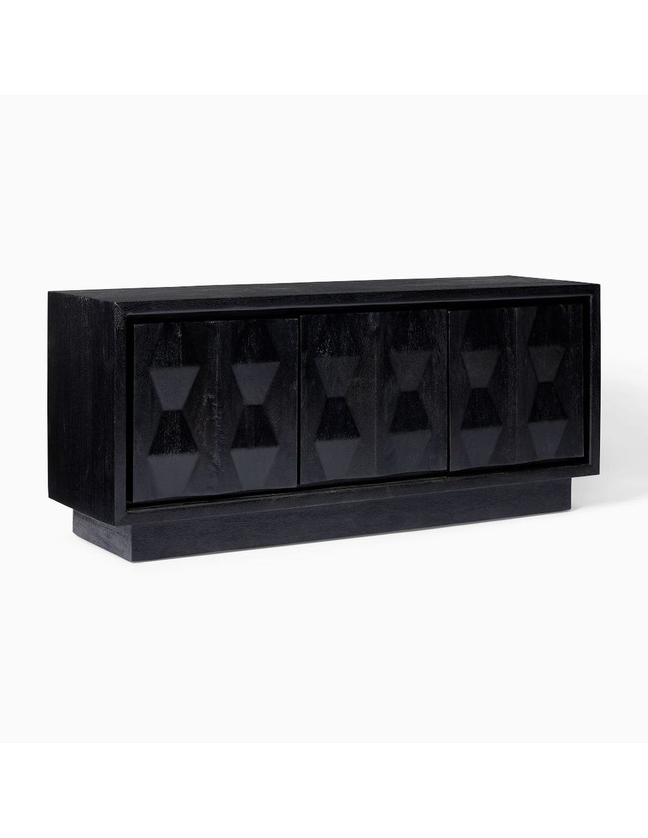 Consola Carved Pattern de madera Consola Carved Pattern de madera