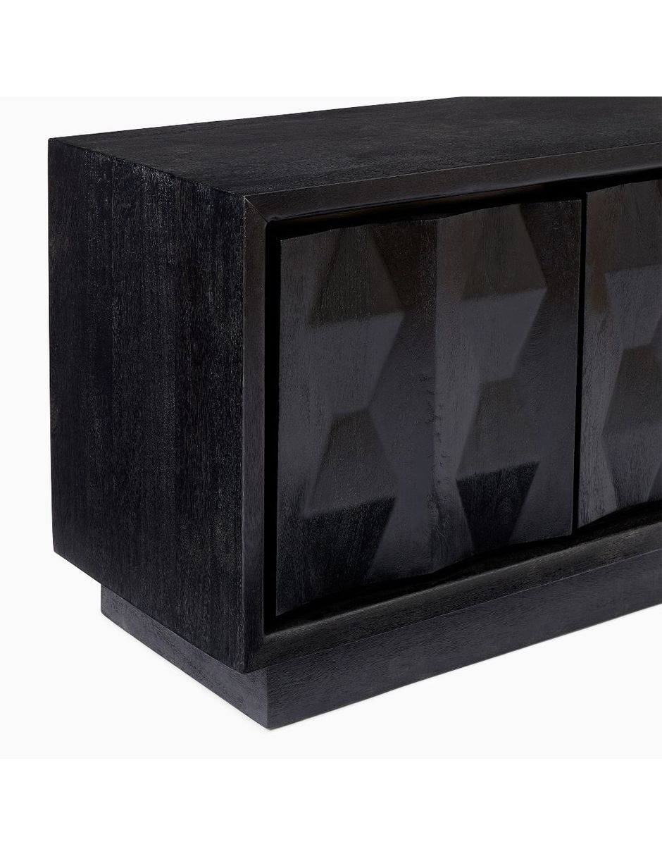 Consola Carved Pattern de madera 3