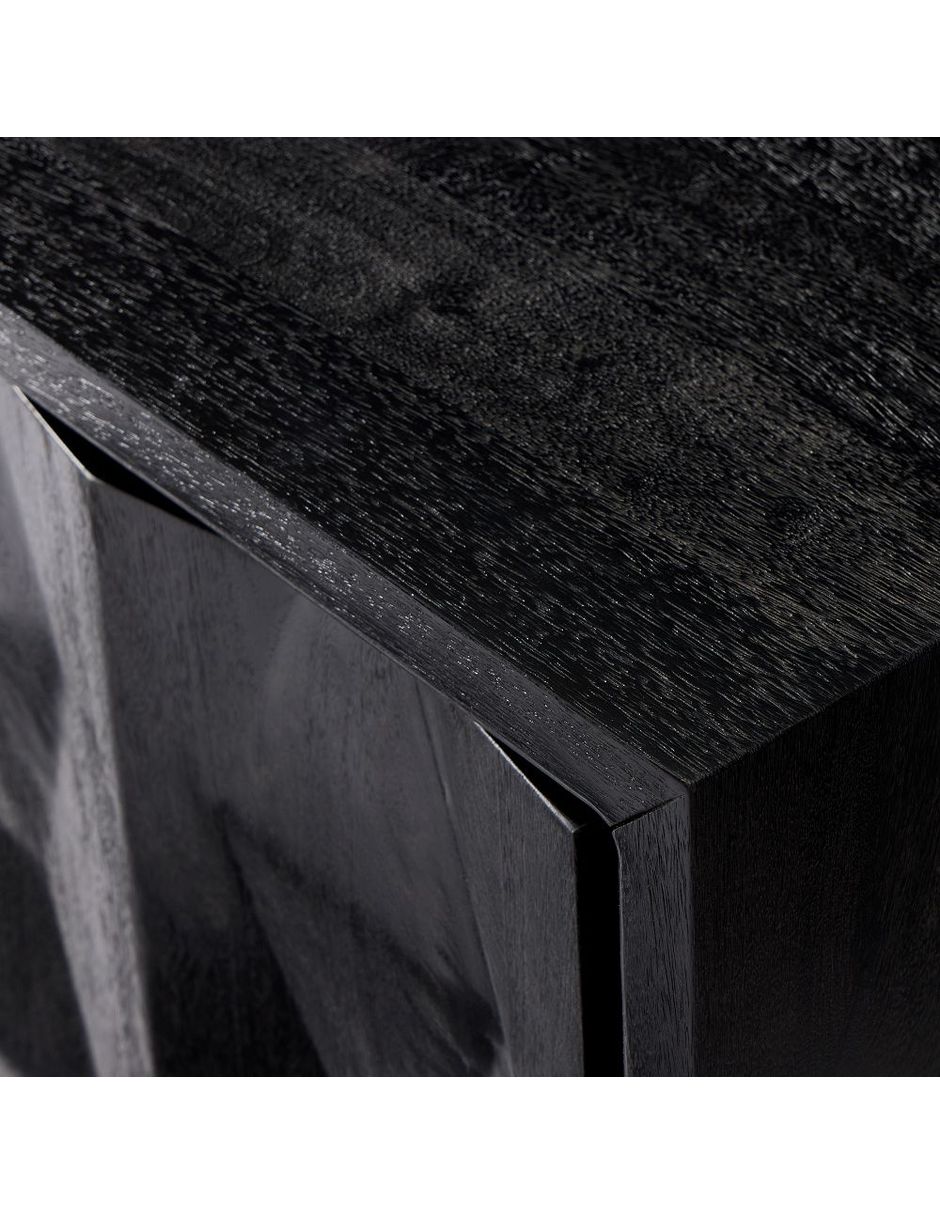 Consola Carved Pattern de madera 4