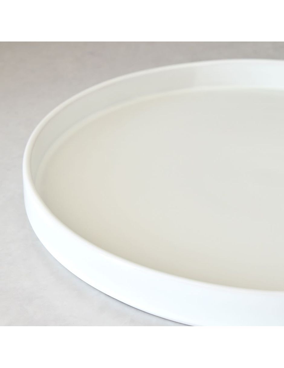 Bandeja decorativa Straight Sided de gres 2