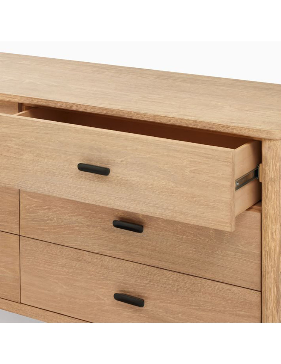 Cómoda Hargrove de madera 5