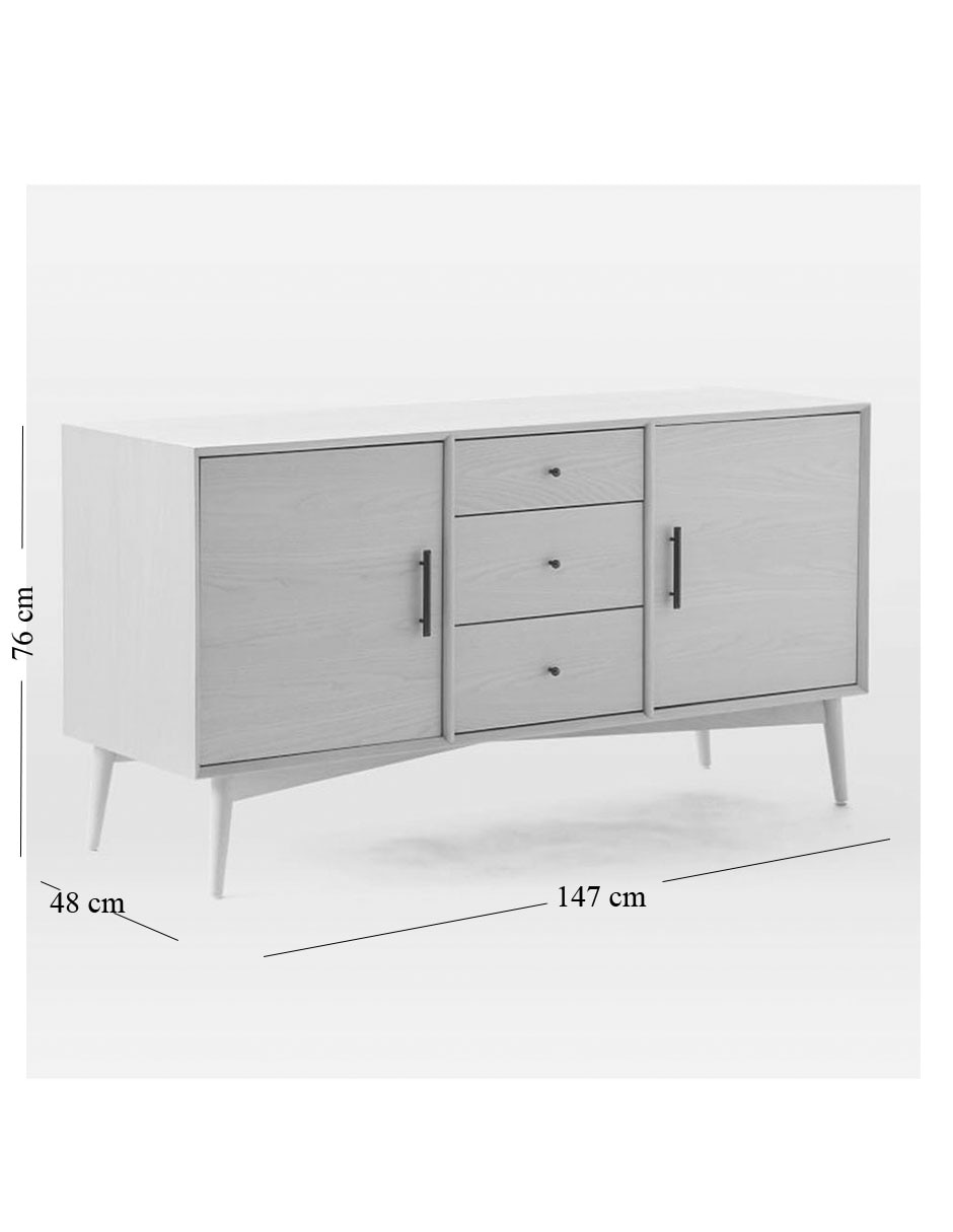 Buffet Mid-Century de madera 4