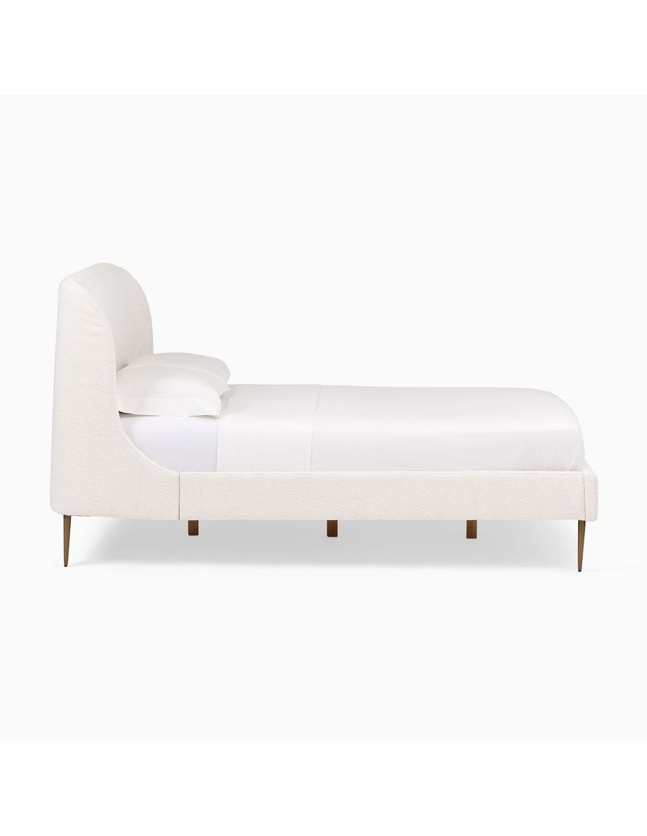 Cama Lana Upholstered de madera king size 3