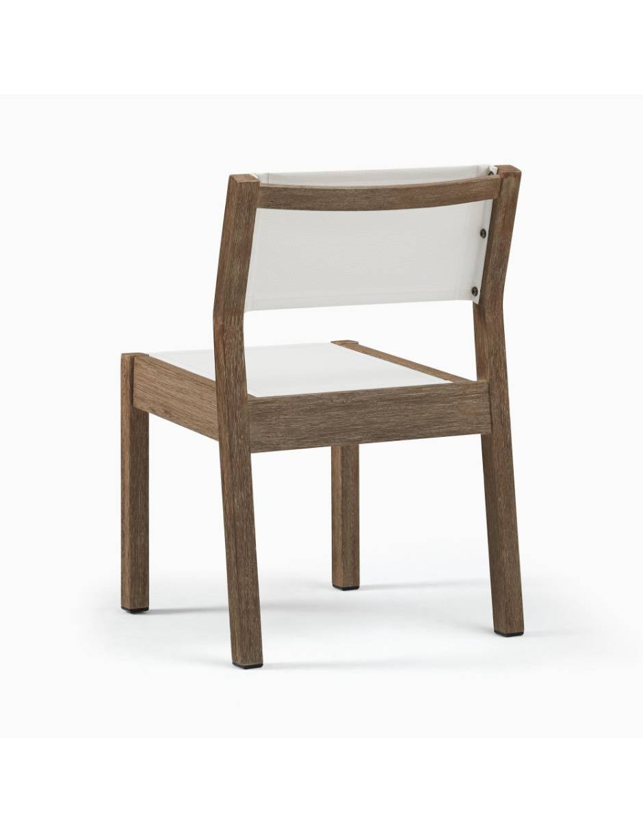 Silla 2 piezas Portside Outdoor de madera 4