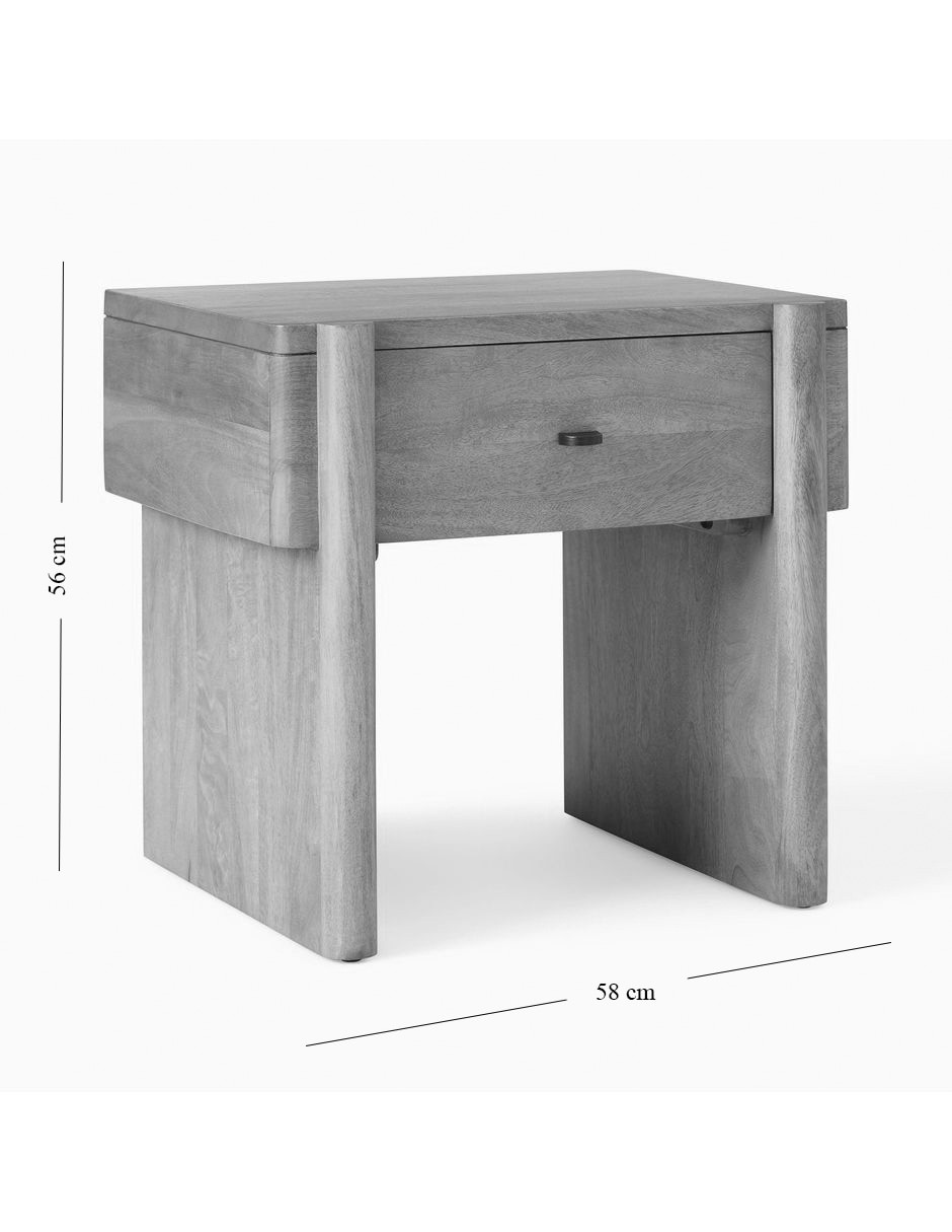 Buro Otto Nightstand de madera 6