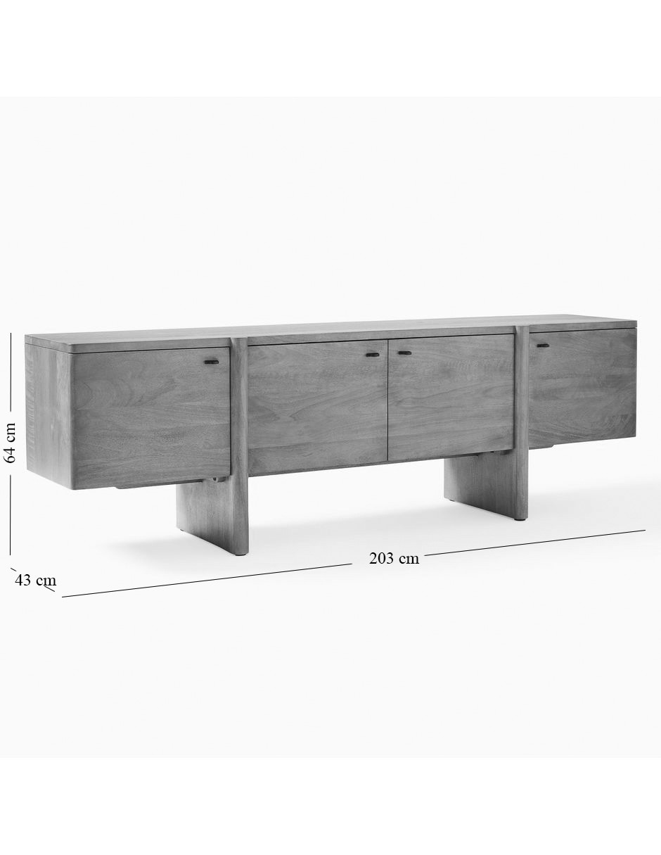 Consola Otto Media de madera 6