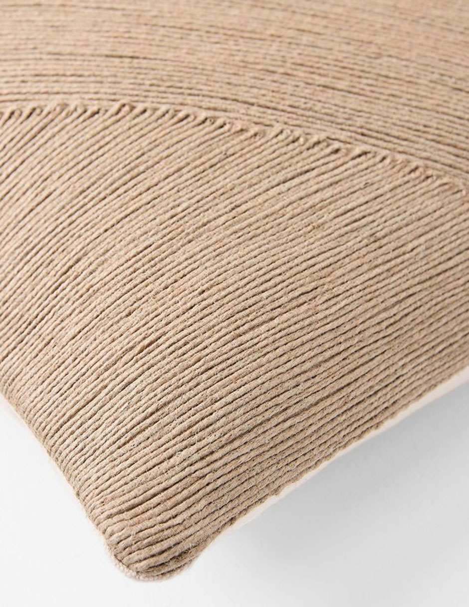 Funda cojín Jute Geo 2