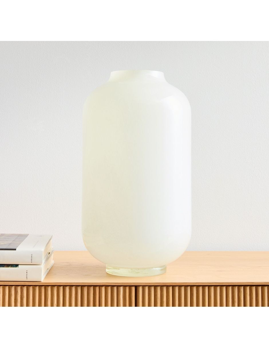 Florero Mari Glass Vases Milk de vidrio Florero Mari Glass Vases Milk de vidrio