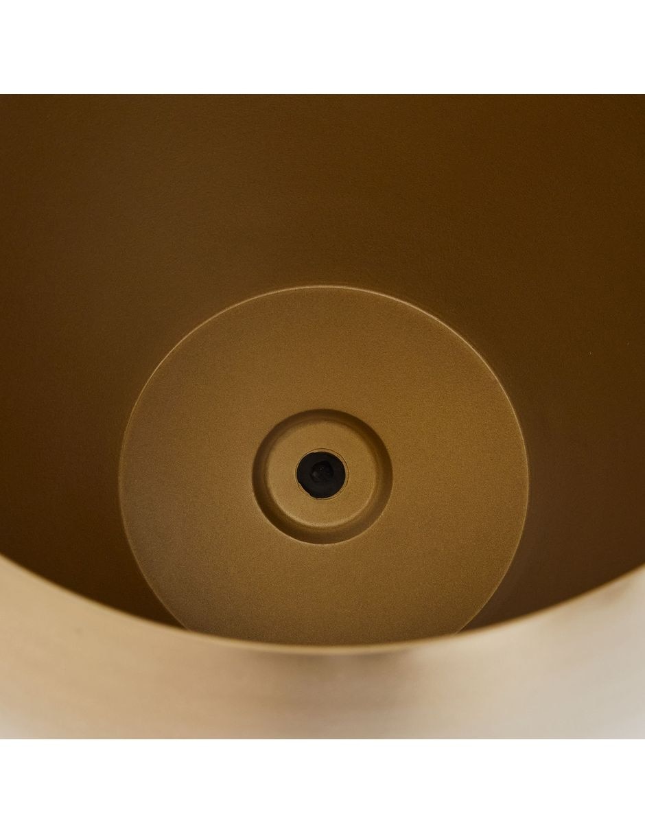 Maceta Organic Metal de aluminio con sistema automático de riego