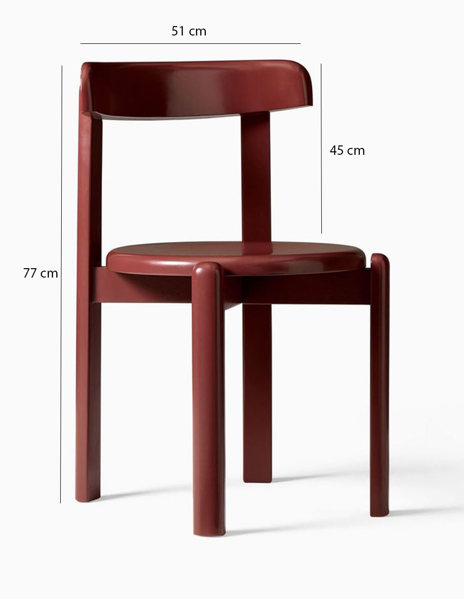 Silla Bryant de madera 8